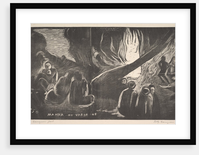 The Devil Speaks, 1893-94 by Paul Gauguin