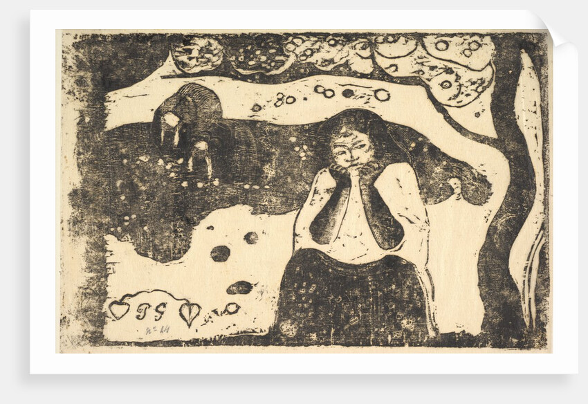 Human Misery, 1898-99 by Paul Gauguin