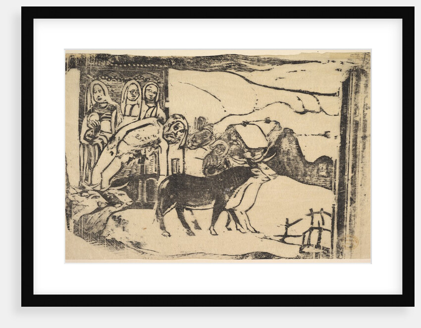 Le Calvarie Breton, 1898-99 by Paul Gauguin