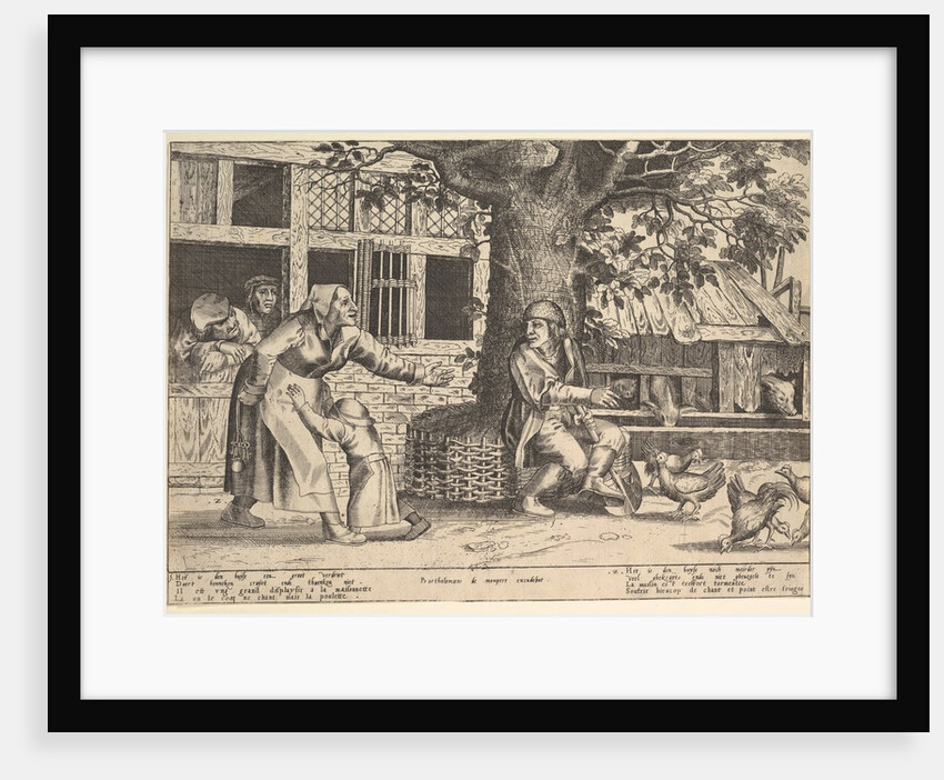 The Hen-Pecked Husband by Peeter van der Borcht