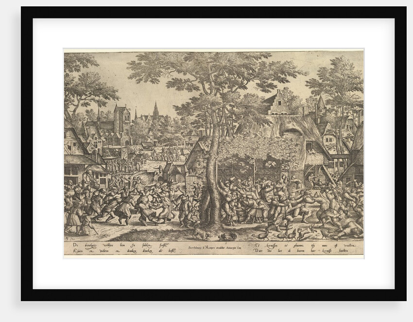 Peasant Fair, 1559 by Peeter van der Borcht