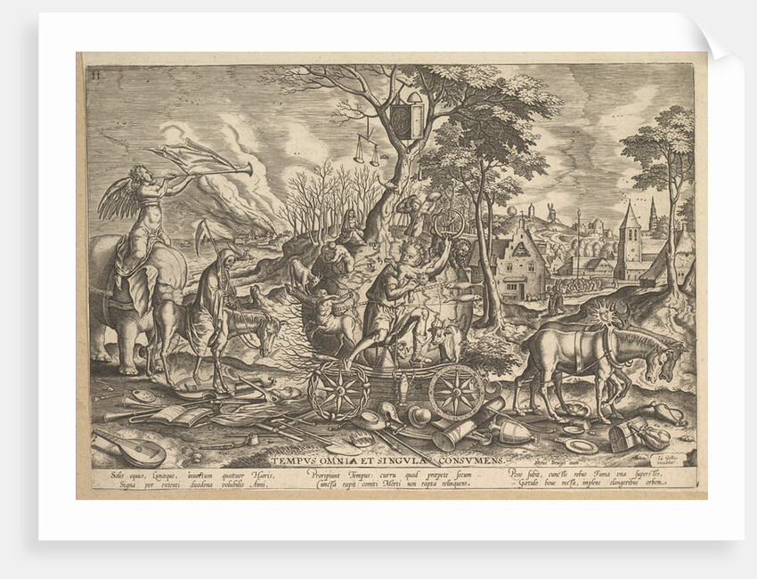 The Triumph of Time, 1574 by Philip Galle