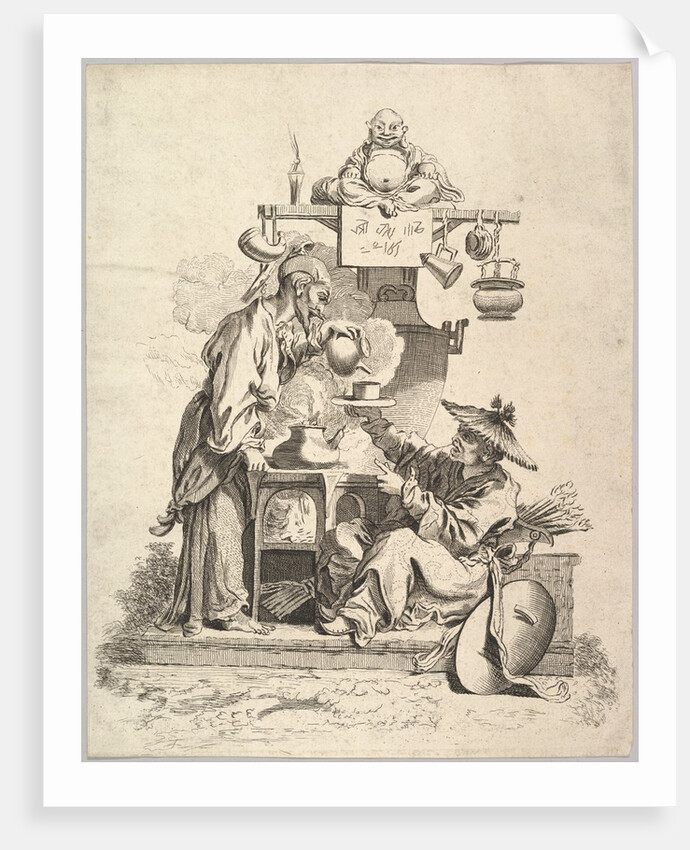 The Fire, ca. 1740 by Pierre Alexandre Aveline