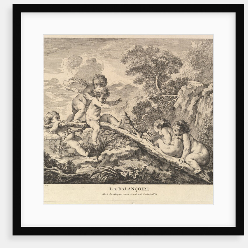 The Swing, ca. 1738 by Pierre Alexandre Aveline