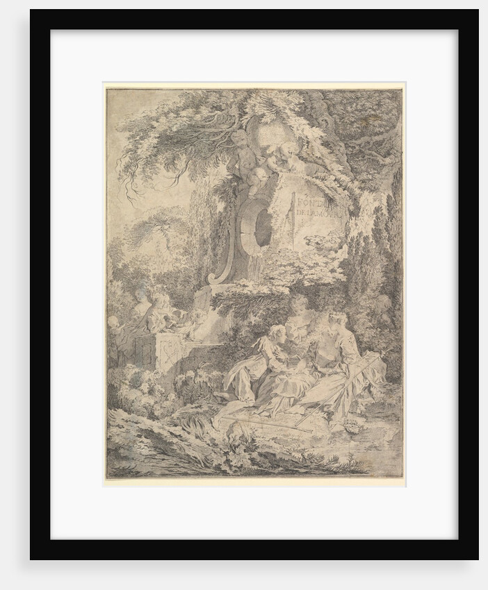 Fountain of Love, 1738 by Pierre Alexandre Aveline