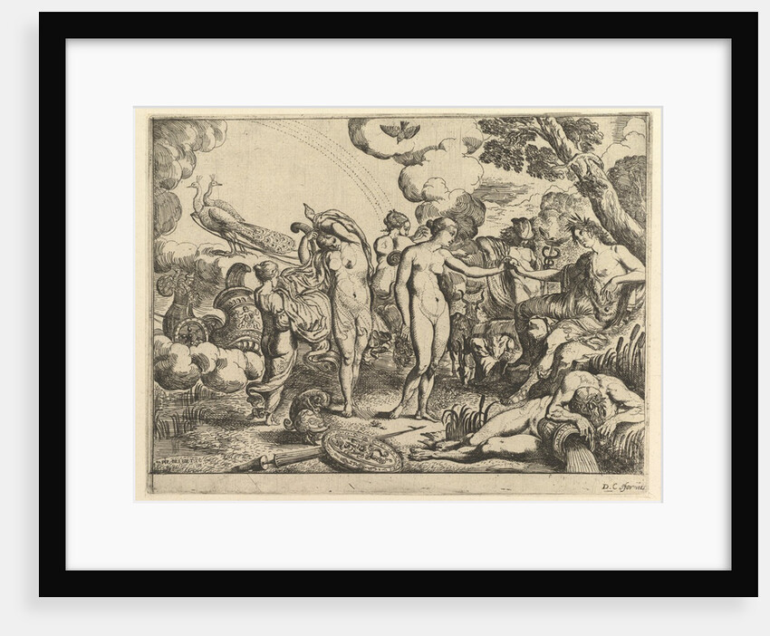 Judgment of Paris, 1610-42 by Pierre Brebiette