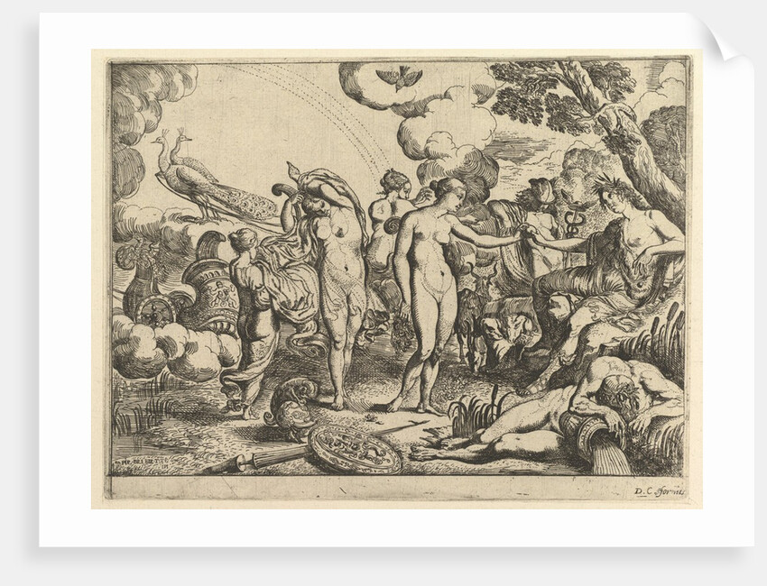 Judgment of Paris, 1610-42 by Pierre Brebiette