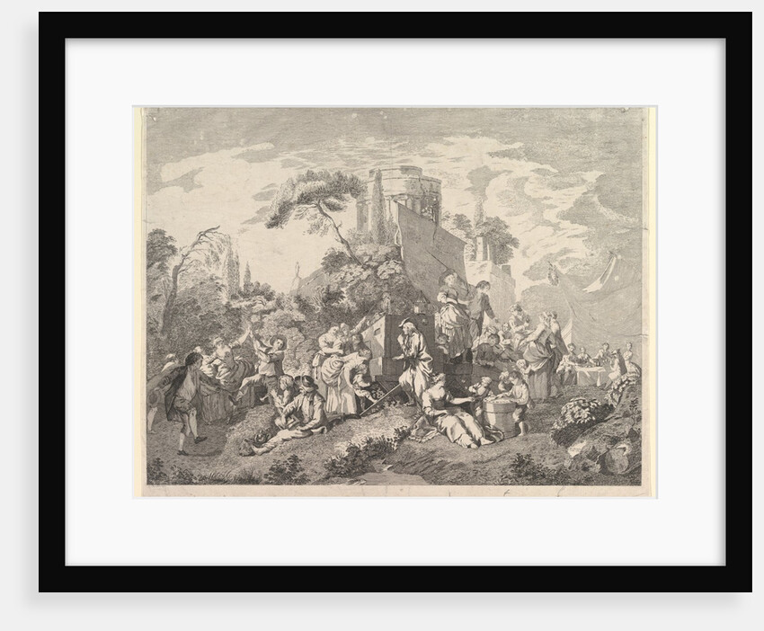 Country Fair, 1762 by Pierre Charles Levesque