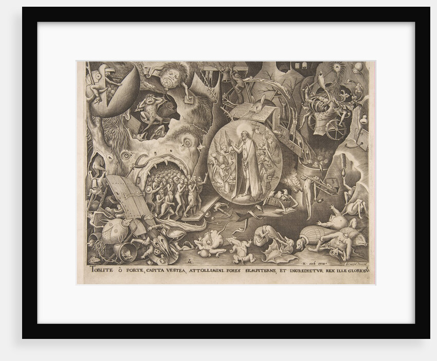 The Descent of Christ Into Limbo, 1551 by Pieter van der Heyden