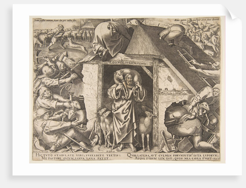 The Parable of the Good Shepherd, 1565 by Philip Galle
