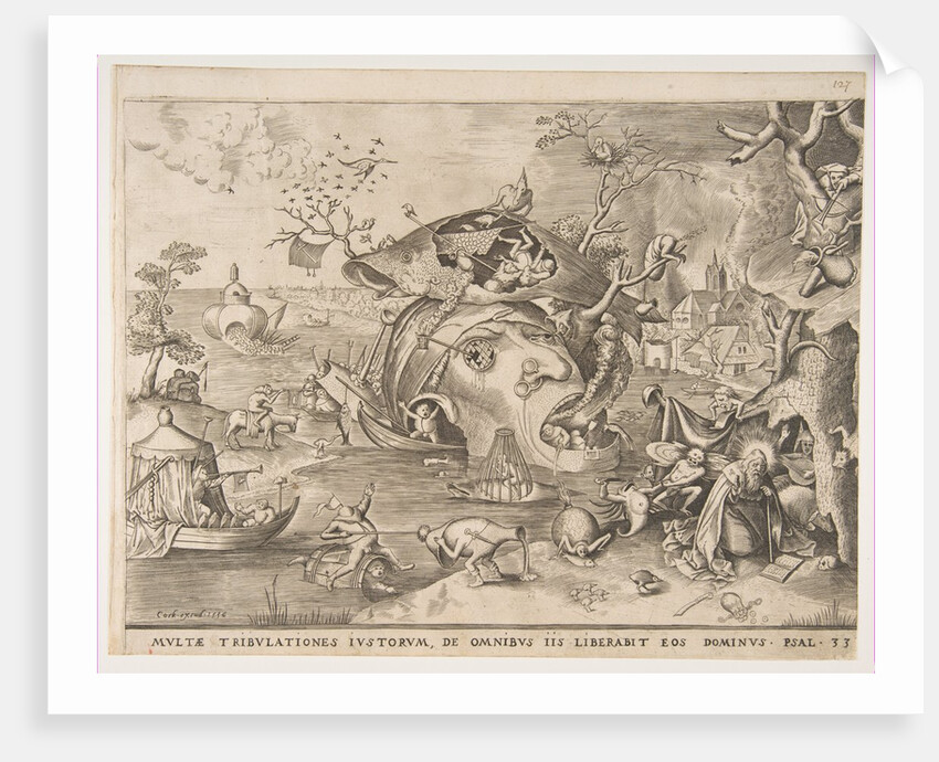 The Temptation of St. Anthony, 1556 by Pieter van der Heyden