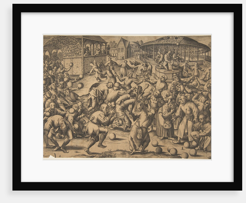 The Festival of Fools, after 1570 by Pieter van der Heyden