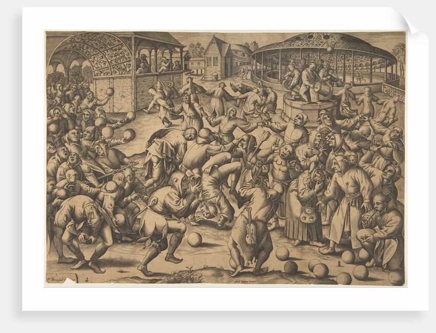 The Festival of Fools, after 1570 by Pieter van der Heyden