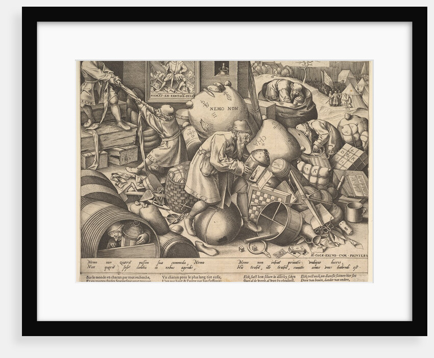 Everyman, ca.1558 by Pieter Bruegel the Elder/Pieter van der Heyden