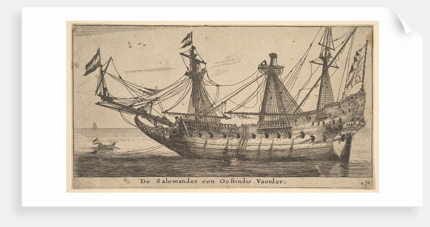 De Salemander een Oostindis Vaerder, mid-17th century by Reinier Zeeman