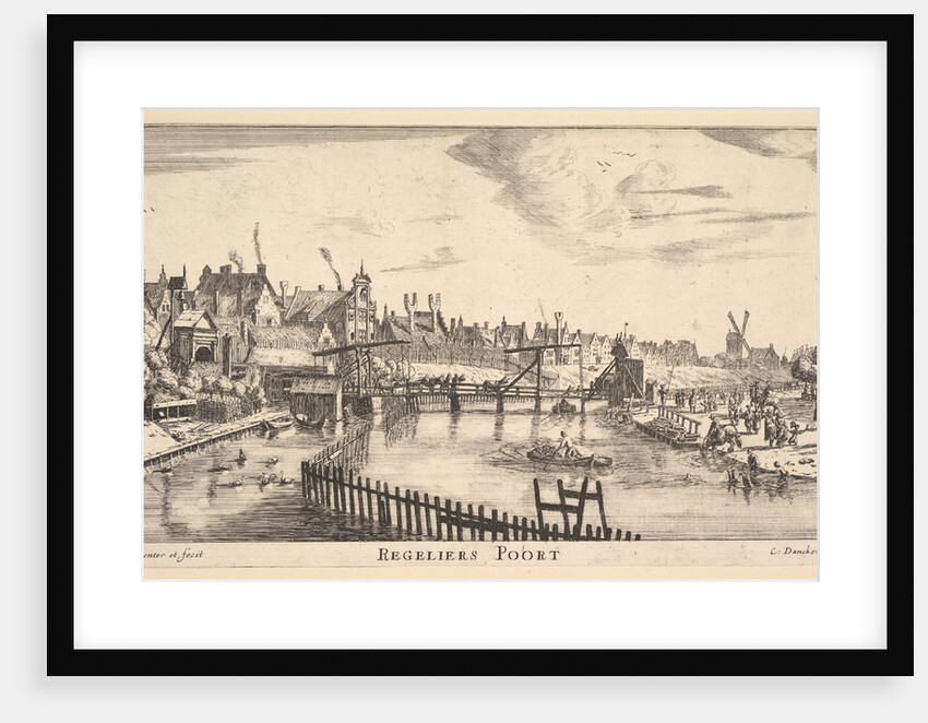Regeliers Poort, mid-17th century by Reinier Zeeman