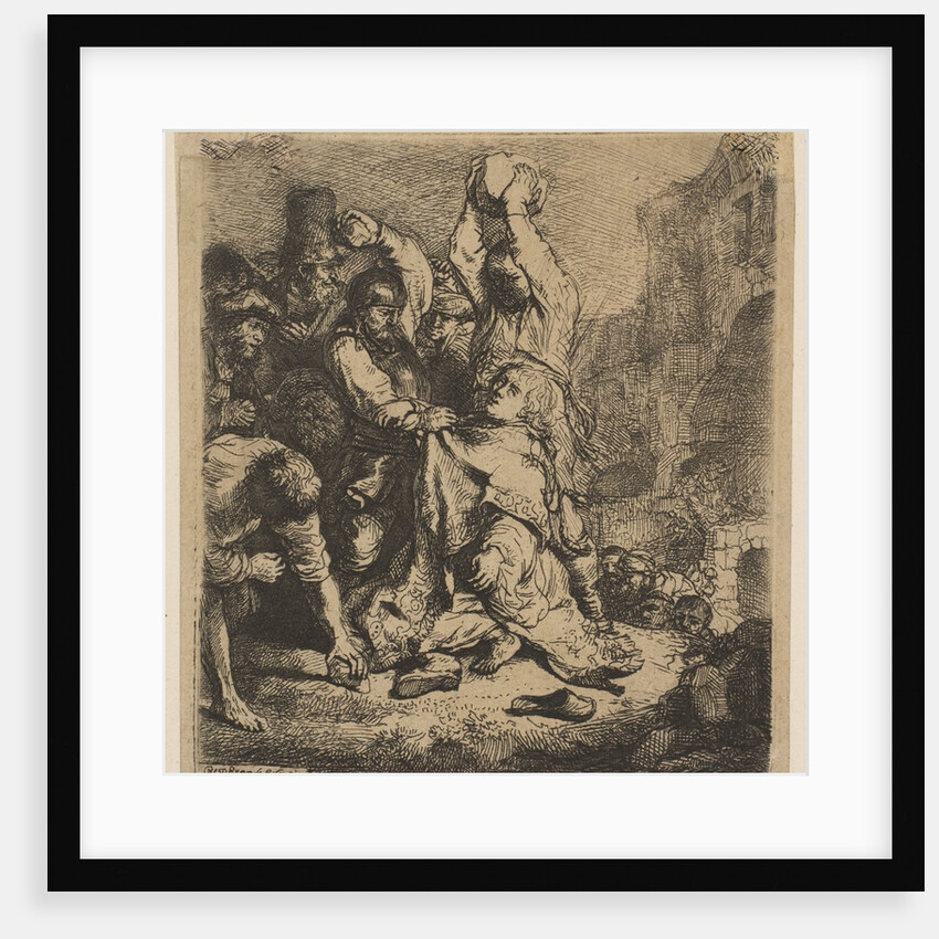 The Stoning of St. Stephen, 1635 by Rembrandt Harmensz van Rijn