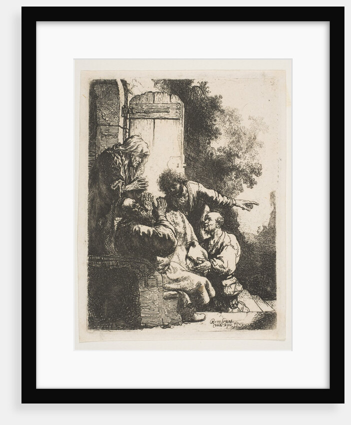 Joseph's Coat Brought to Jacob, ca. 1633 by Rembrandt Harmensz van Rijn