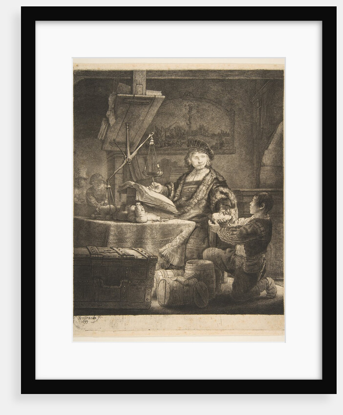 Jan Uytenbogaert, 1639 by Rembrandt Harmensz van Rijn