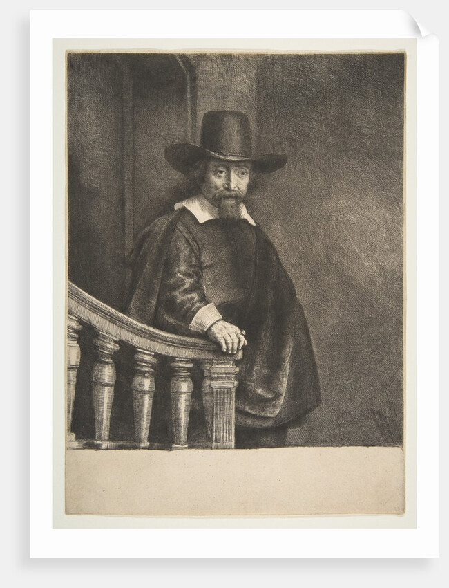 Ephraim Bueno, Jewish Physician, 1647 by Rembrandt Harmensz van Rijn