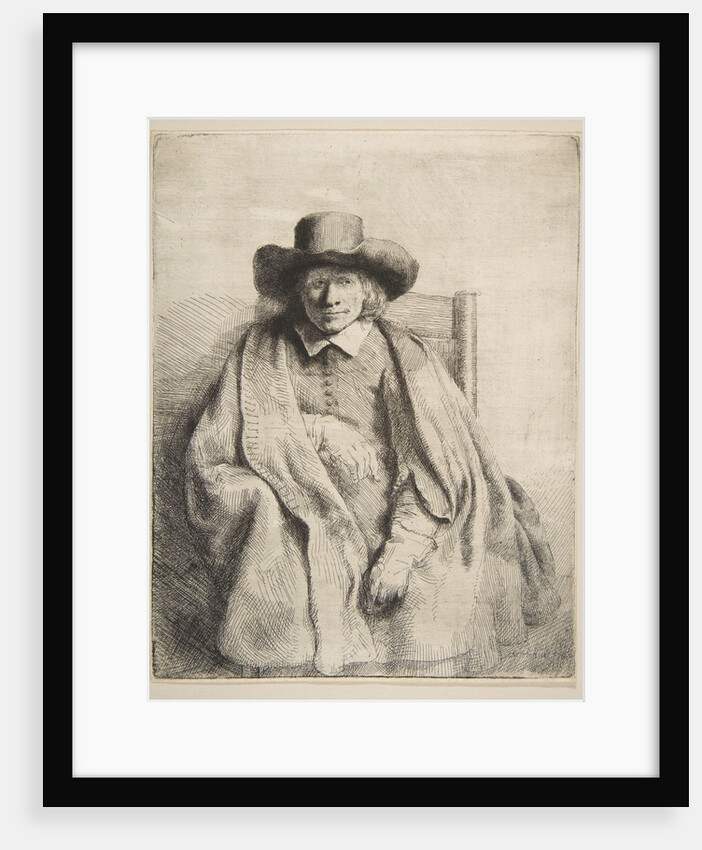 Clement de Jonghe, Printseller, 1651 by Rembrandt Harmensz van Rijn
