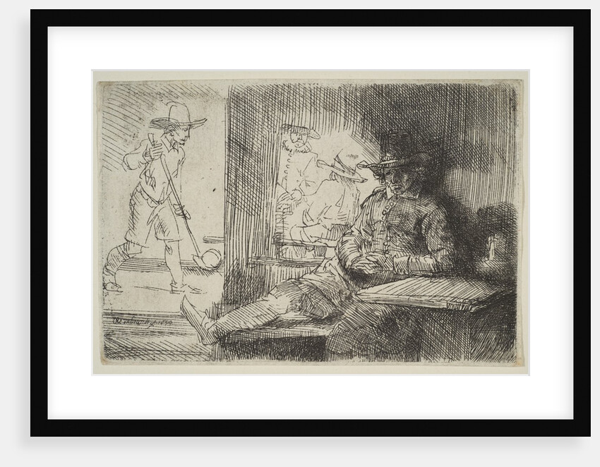 The Golf-Player, 1654 by Rembrandt Harmensz van Rijn