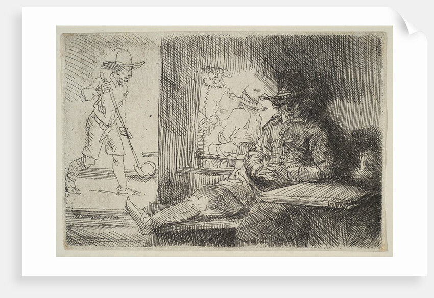 The Golf-Player, 1654 by Rembrandt Harmensz van Rijn