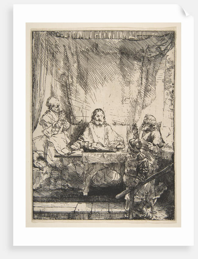 The Supper at Emmaus, 1654 by Rembrandt Harmensz van Rijn