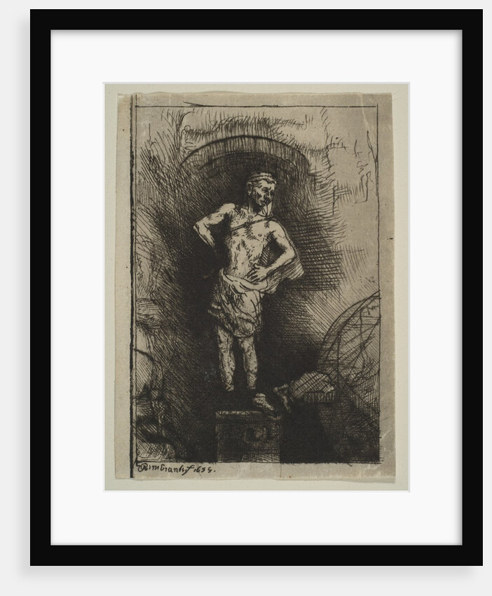 The Image Seen by Nebuchadnezzar, 1655 by Rembrandt Harmensz van Rijn