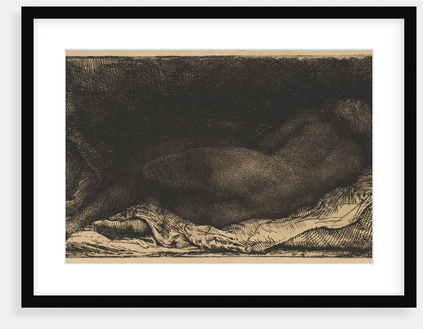 Reclining Female Nude, 1658 by Rembrandt Harmensz van Rijn