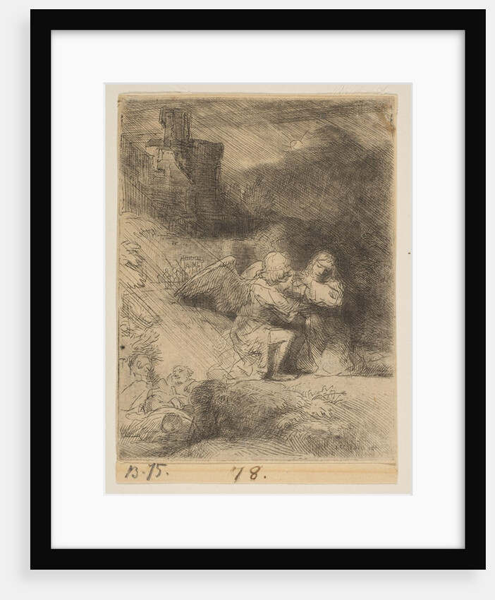 The Agony in the Garden, ca. 1652 by Rembrandt Harmensz van Rijn