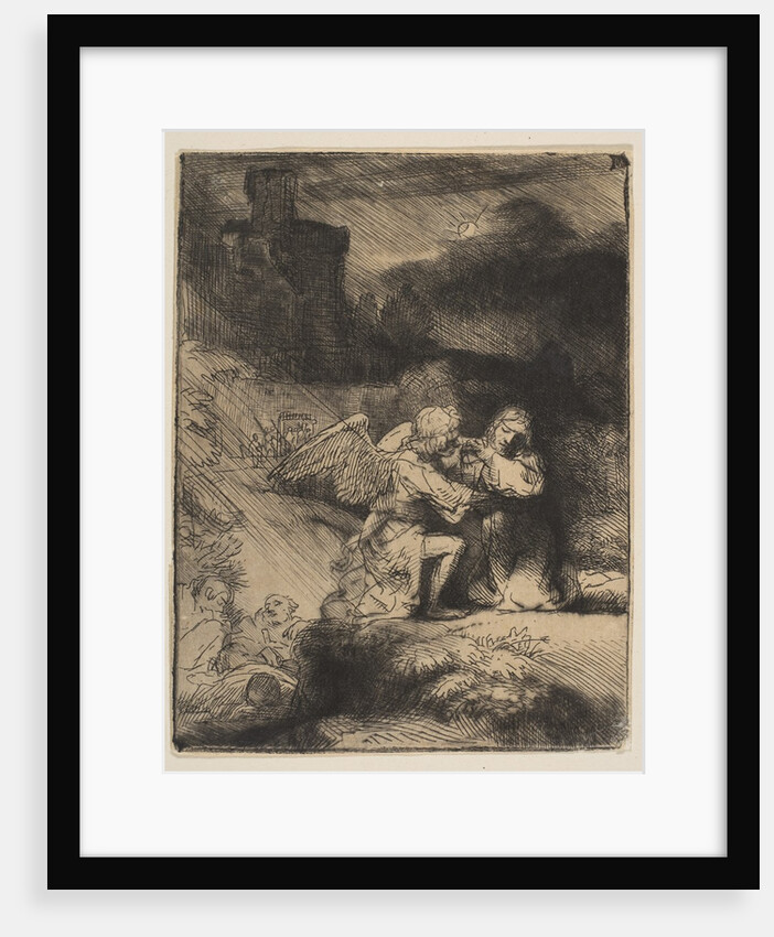 The Agony in the Garden, ca. 1652 by Rembrandt Harmensz van Rijn