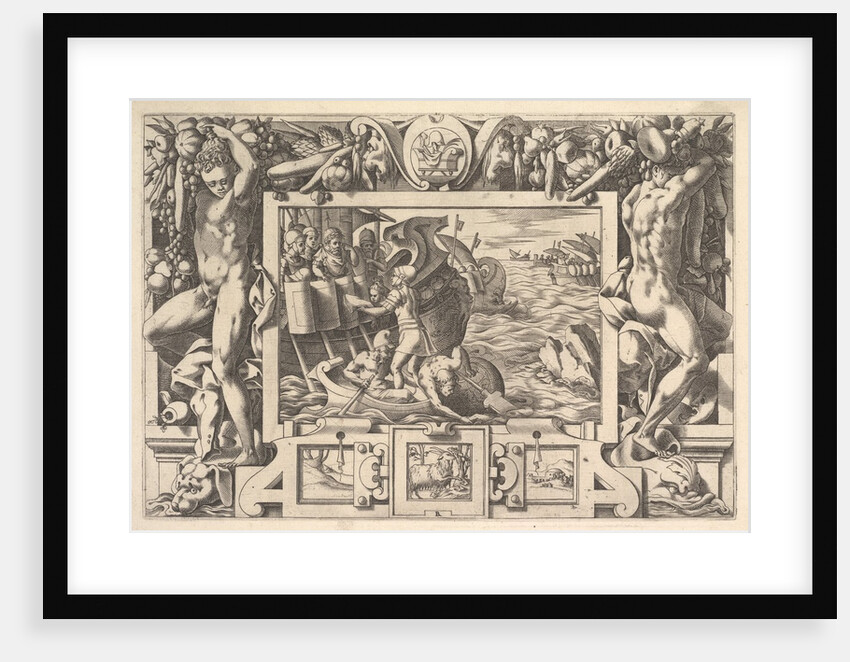 Aeëtes Gathers the Limbs of Absyrte by Rene Boyvin