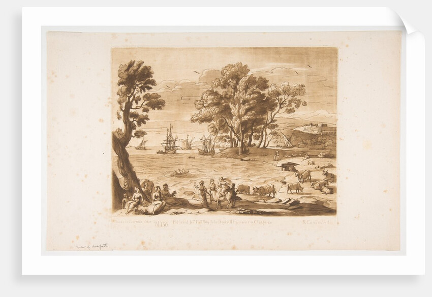 Rape of Europa, 1776 by Richard Earlom