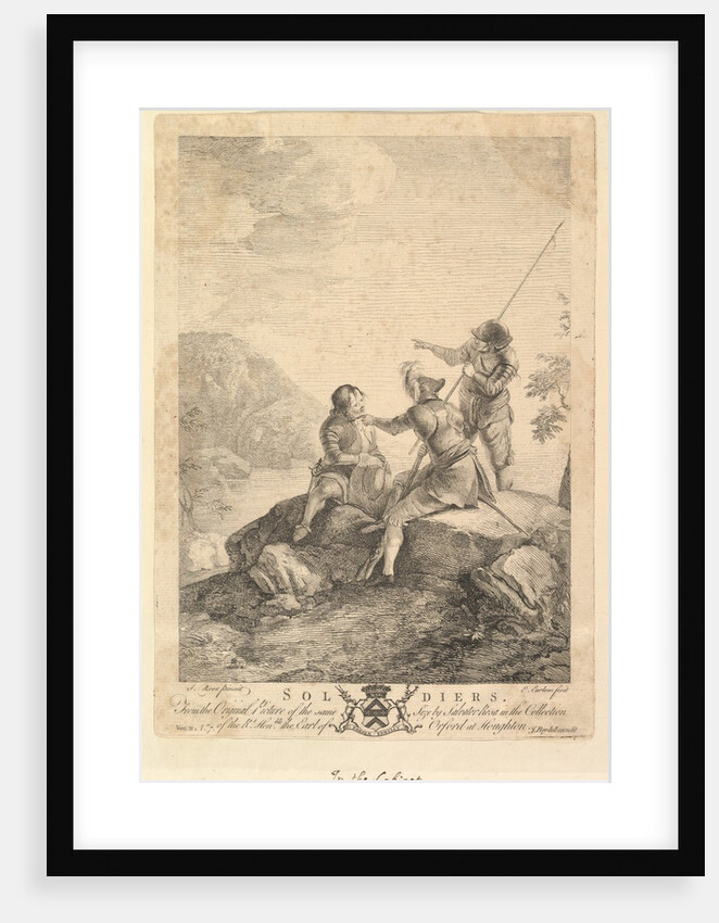 Three Soldiers, 1766-67 by Richard Earlom