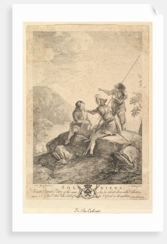 Three Soldiers, 1766-67 by Richard Earlom