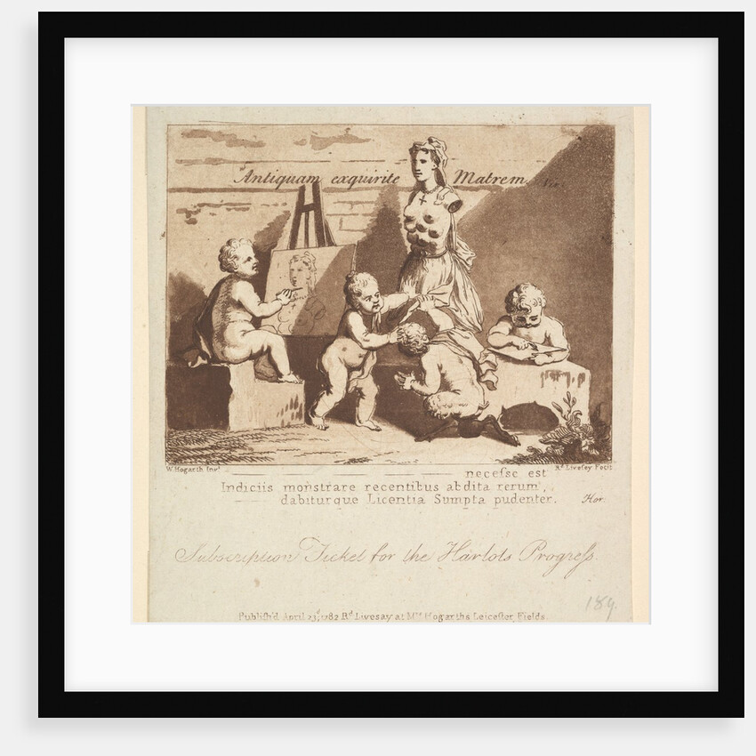 Boys Peeping at Nature, 1782 by Richard Livesay