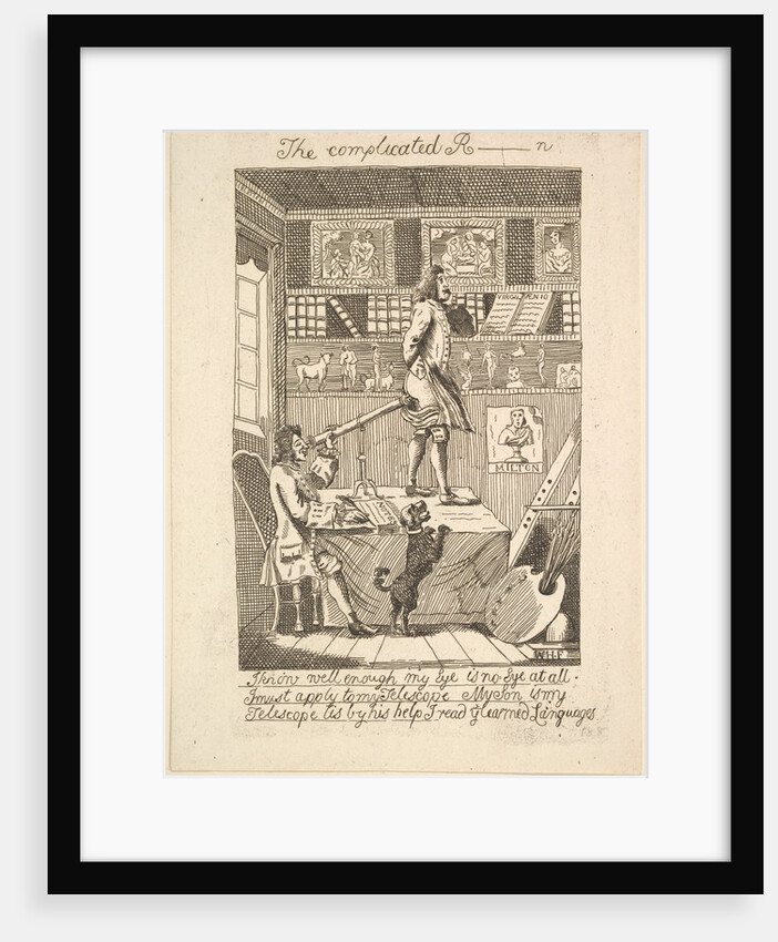 The Complicated R_____n, 1794 by Richard Livesay (probably)
