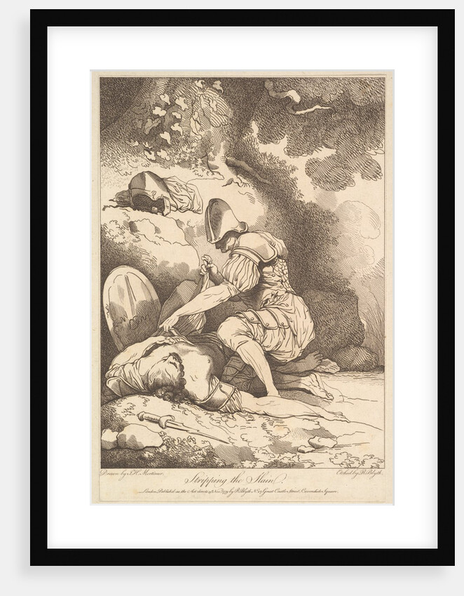 Stripping the Slain, November 15, 1779 by Robert Blyth