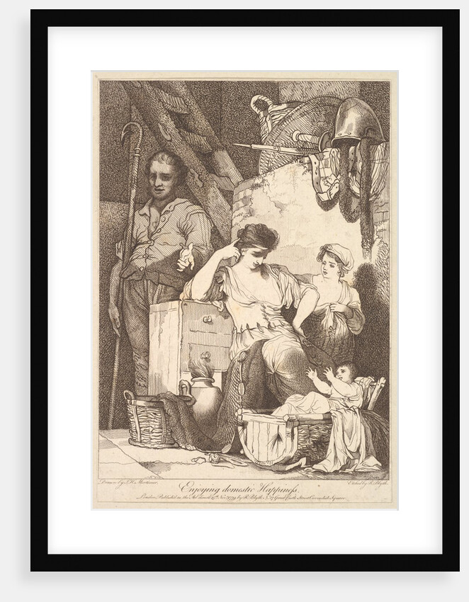 Enjoying Domestic Happiness, November 15, 1779 by Robert Blyth