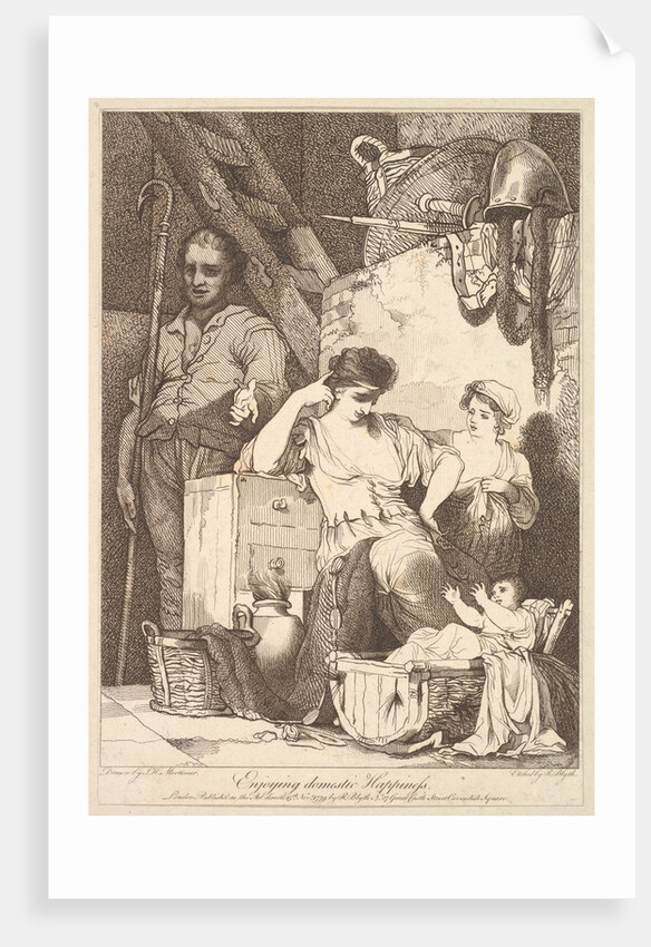 Enjoying Domestic Happiness, November 15, 1779 by Robert Blyth