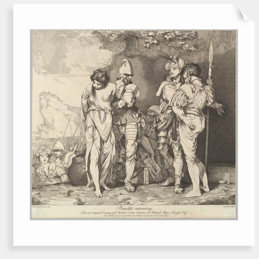 Banditti Returning, November 9, 1780 by Robert Blyth