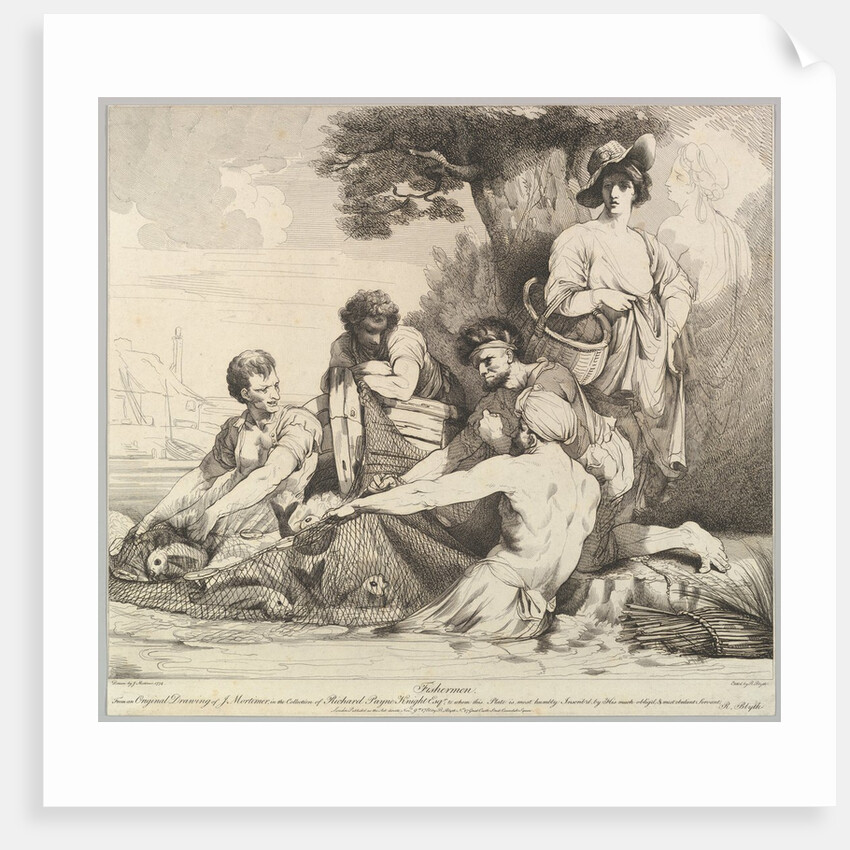 Fishermen, November 9, 1780 by Robert Blyth