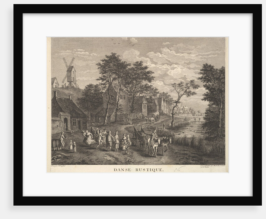 Rustic Dance by Robert Daudet/Carl Wilhelm Weisbrod