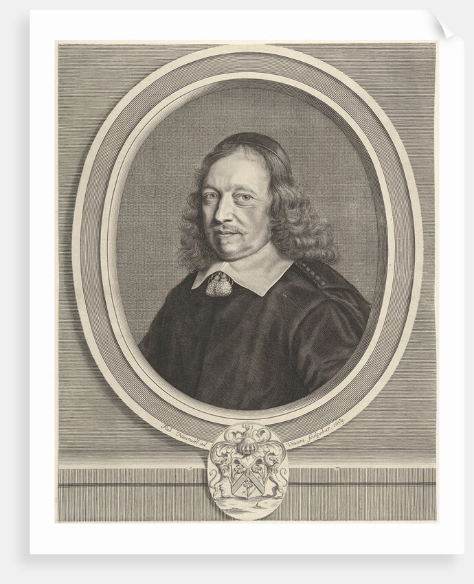 Gilles Blondeau, 1653 by Robert Nanteuil