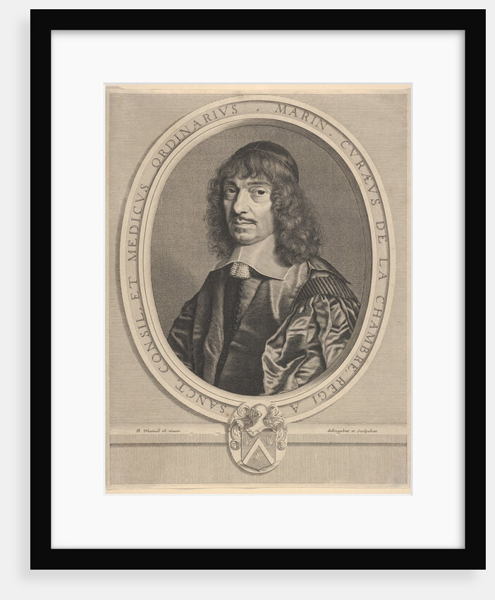 Marin Cureau de La Chambre, ca. 1656 by Robert Nanteuil