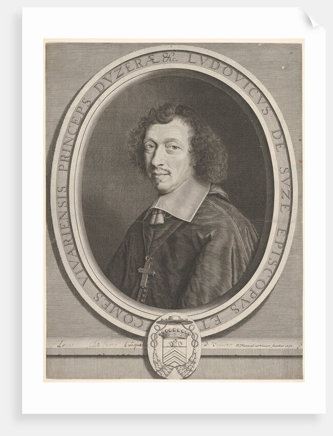 Louis-François de La Baume de Suze, 1656 by Robert Nanteuil