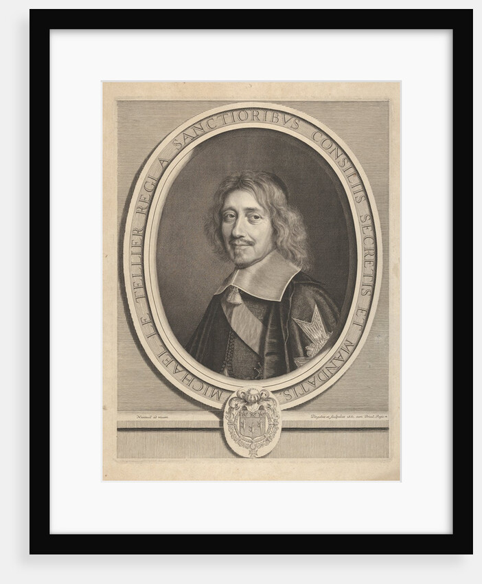 Chancelier Michel IV Le Tellier, ca. 1661 by Robert Nanteuil