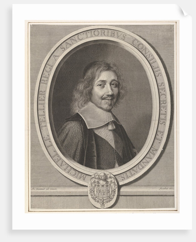 Le Chancelier Michel IV Le Tellier, 1662 by Robert Nanteuil