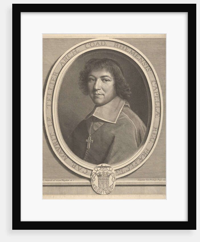Charles-Maurice Le Tellier, 1670 by Robert Nanteuil